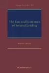 The Law and Economics of Secured Lending cover