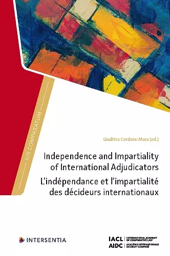 Independence and Impartiality of International Adjudicators cover