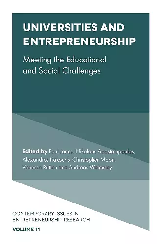 Universities and Entrepreneurship cover