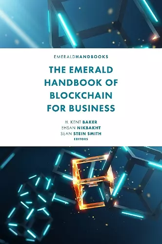 The Emerald Handbook of Blockchain for Business cover