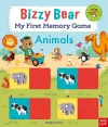 Bizzy Bear: My First Memory Game Book: Animals cover
