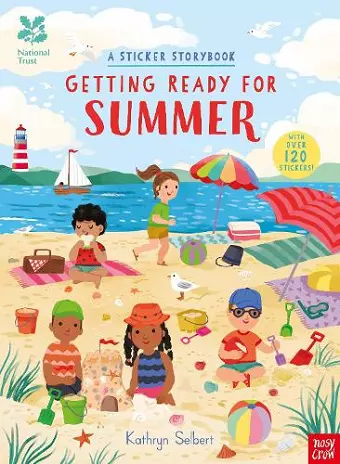 National Trust: Getting Ready for Summer, A Sticker Storybook cover