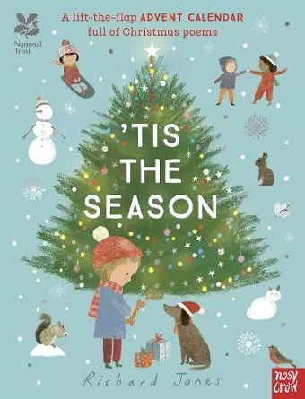 National Trust: 'Tis the Season: A Lift-the-Flap Advent Calendar Full of Christmas Poems cover