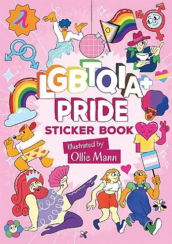 LGBTQIA+ Pride Sticker Book cover