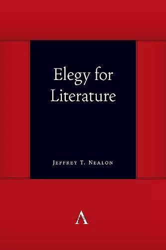 Elegy for Literature cover