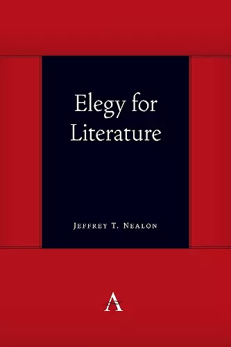 Elegy for Literature cover