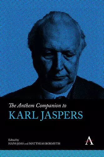 The Anthem Companion to Karl Jaspers cover