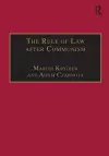 The Rule of Law after Communism cover