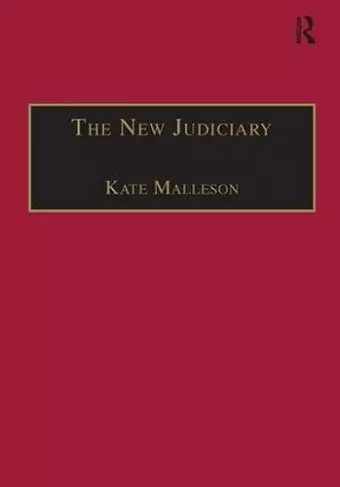 The New Judiciary cover