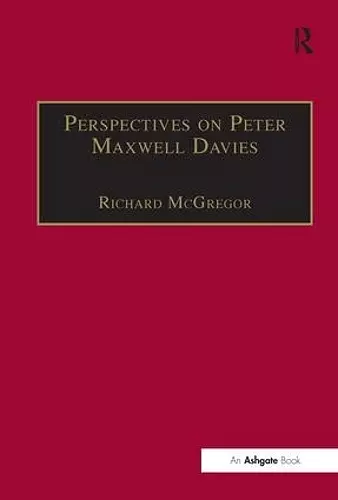 Perspectives on Peter Maxwell Davies cover