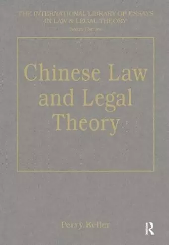 Chinese Law and Legal Theory cover