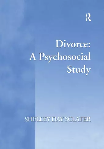 Divorce: A Psychosocial Study cover