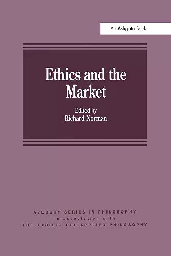 Ethics and the Market cover