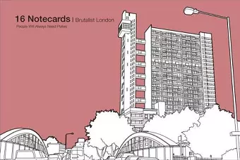 Brutalist London - 16 Notecards cover