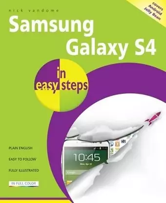 Samsung Galaxy S4 in Easy Steps cover