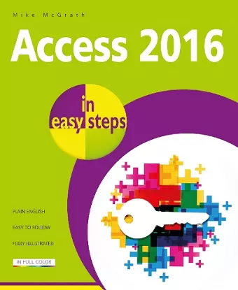 Access 2016 in Easy Steps cover