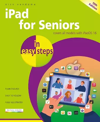 iPad for Seniors in easy steps cover