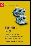 Business FAQs cover