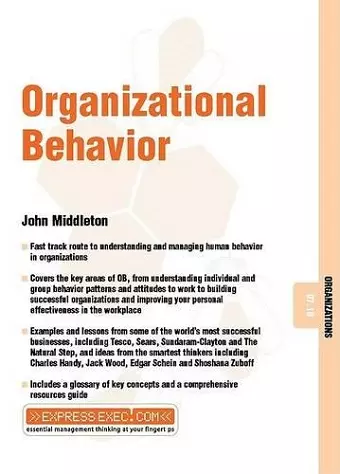 Organizational Behavior cover