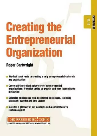 Creating the Entrepreneurial Organization cover