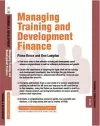 Managing Training and Development Finance cover