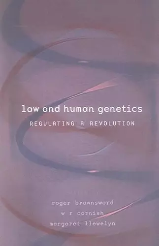 Law and Human Genetics cover