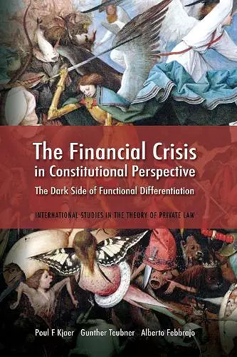 The Financial Crisis in Constitutional Perspective cover