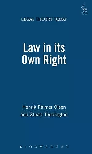 Law in its Own Right cover