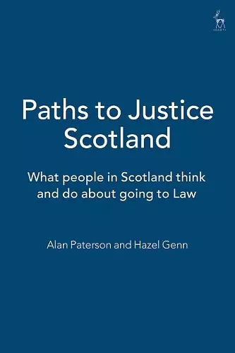 Paths to Justice Scotland cover