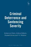 Criminal Deterrence and Sentencing Severity cover
