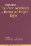 Documents of the African Commission on Human and Peoples' Rights - Volume 1, 1987-1998 cover