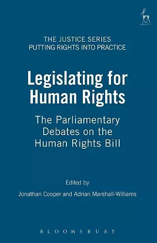 Legislating for Human Rights cover