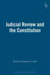 Judicial Review and the Constitution cover