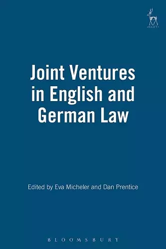 Joint Ventures in English and German Law cover