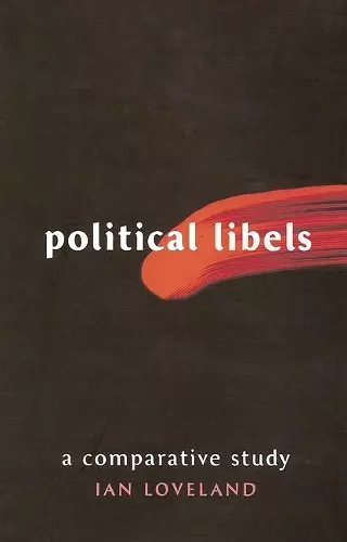 Political Libels cover