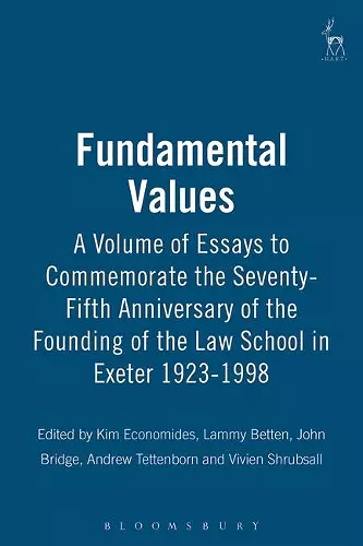 Fundamental Values cover