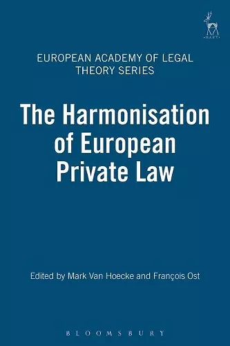 The Harmonisation of European Private Law cover