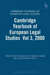 Cambridge Yearbook of European Legal Studies  Vol 3, 2000 cover