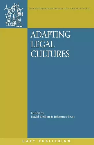 Adapting Legal Cultures cover