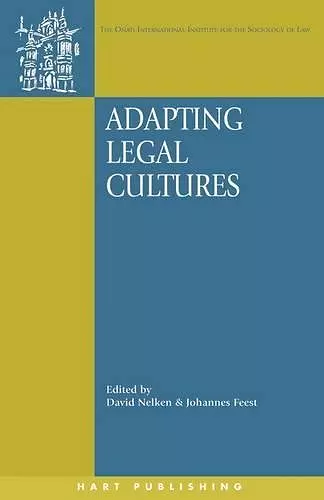 Adapting Legal Cultures cover