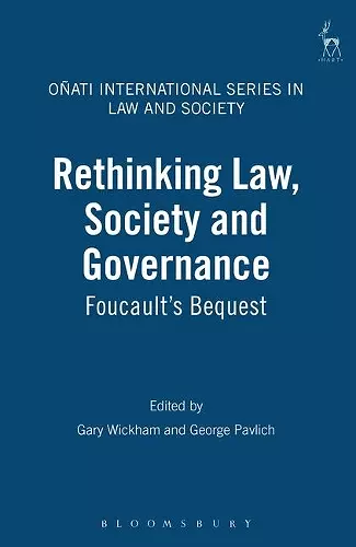 Rethinking Law, Society and Governance cover