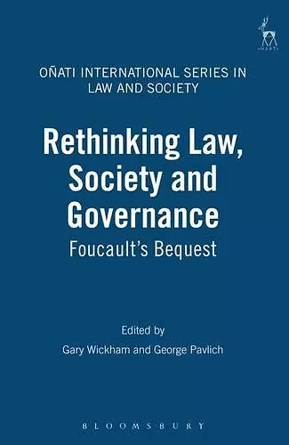 Rethinking Law, Society and Governance cover