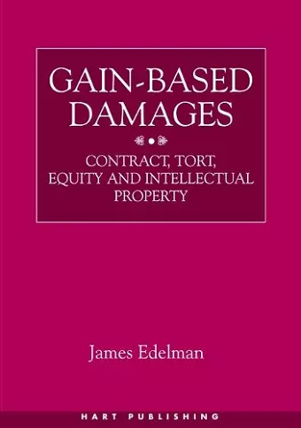 Gain-Based Damages cover