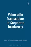 Vulnerable Transactions in Corporate Insolvency cover