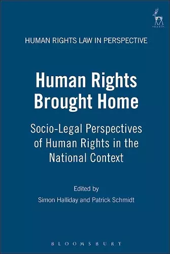 Human Rights Brought Home cover