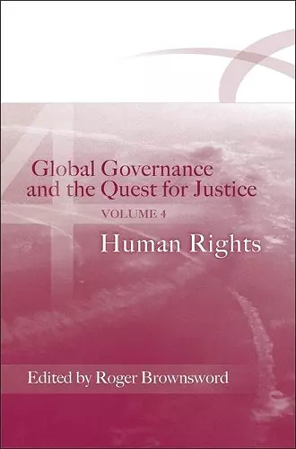 Global Governance and the Quest for Justice - Volume IV cover