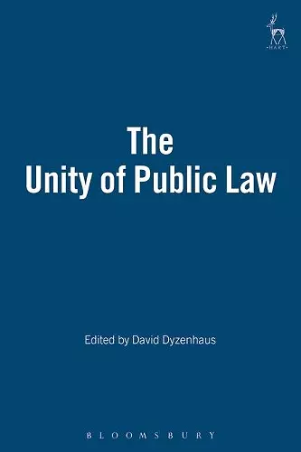 The Unity of Public Law cover