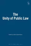The Unity of Public Law cover