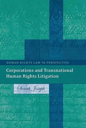 Corporations and Transnational Human Rights Litigation cover