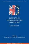 Patterns of Regionalism and Federalism cover